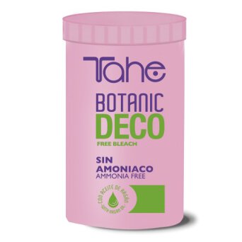 Tahe BOTANIC DECO puder rozjaśniający pozbawiony amoniaku do włosów naturalnych i farbowanych 500g