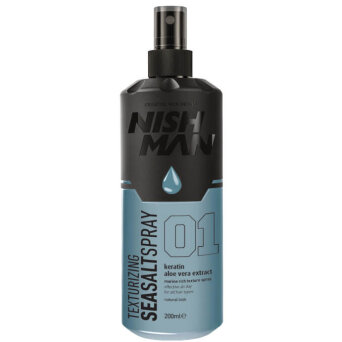 Nishman Sea Salt Texturizing Spray do stylizacji włosów dla mężczyzn 200ml