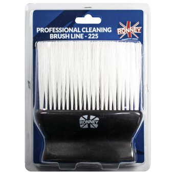 RONNEY Cleaning Brush Line RA00225 Karkówka fryzjerska szeroka z białym włosiem