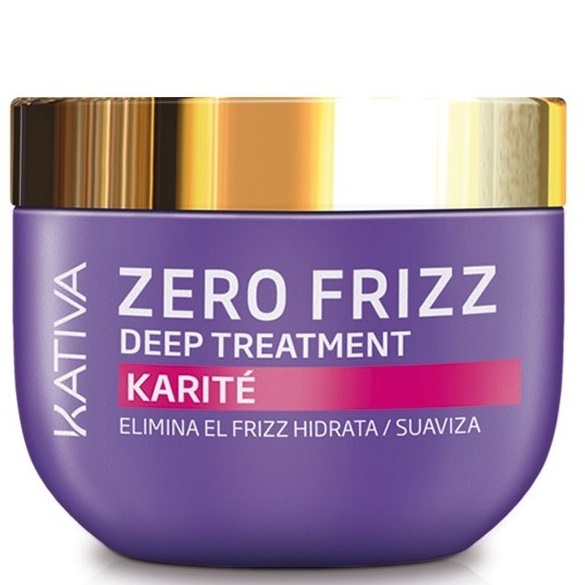 Kativa Zero Frizz Maska wygładzająca do włosów suchych, bez SLS 250ml