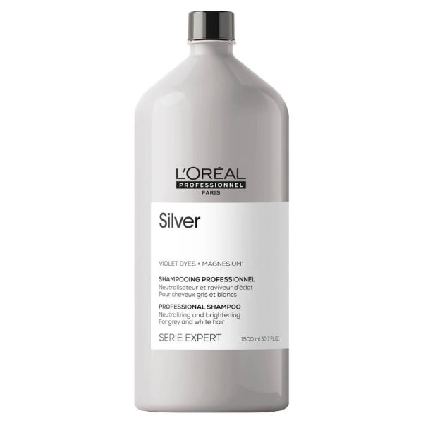 Loreal Silver szampon do włosów blond i siwych 1500ml