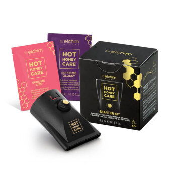 Elchim Milano Starter Kit Hot Honey Care, koncentrator + 4 kapsułki z olejkiem 