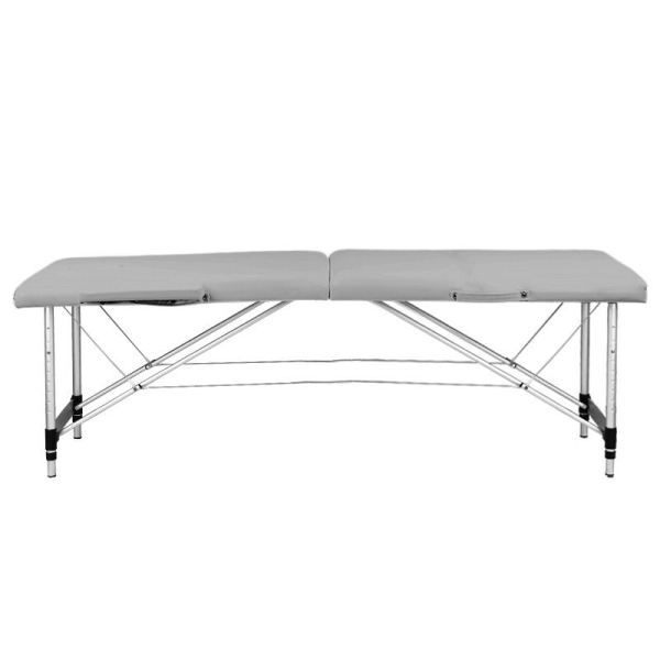Activ Komfort 2 Stół składany do masażu (aluminiowy), segmentowy szary