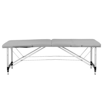 Activ Komfort 2 Stół składany do masażu (aluminiowy), segmentowy szary