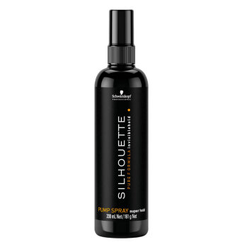 Schwarzkopf Silhouette Pump Spray Super Hold, spray utrwalający do włosów z atomizerem 200ml