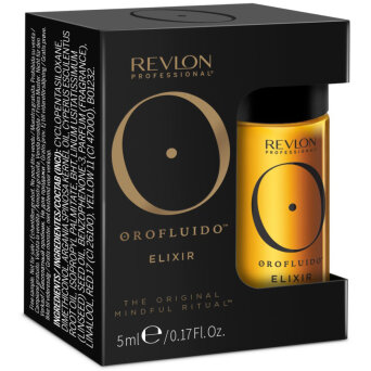Revlon Orofluido Elixir Olejek rozświetlający włosy z arganem 5ml