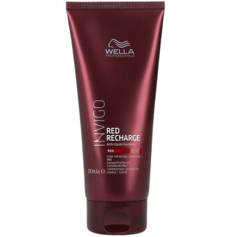 Wella INVIGO Red Recharge Red odżywka do włosów farbowanych, cienkich i normalnych 200ml