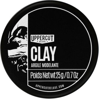Uppercut Deluxe Clay Glinka do włosów o mocnym utrwaleniu i matowym wykończeniu 25g