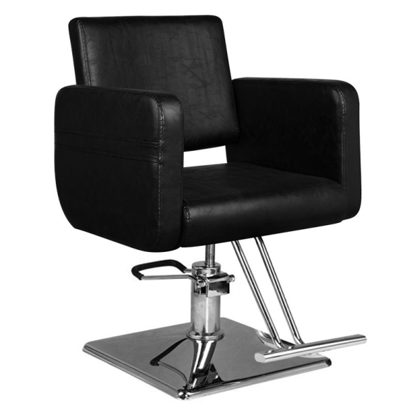 Hair System SM311 Fotel fryzjerski, czarny dostępny w 48h