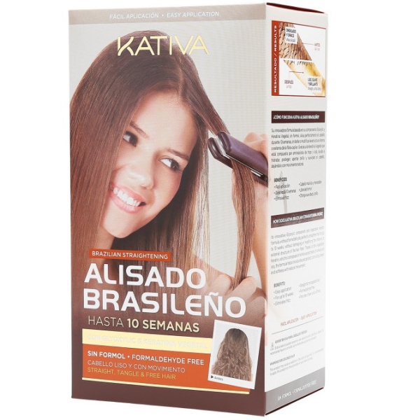 Kativa Brazilian Straightening zestaw do keratynowego prostowania włosów