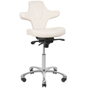 Activ AZZURRO SPECIAL 052 Krzesło kosmetyczne białe dostępne w 48h