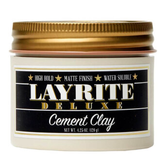 Layrite Cement Clay Pomada do włosów o mocnym utrwaleniu i matowym wykończeniu 120g