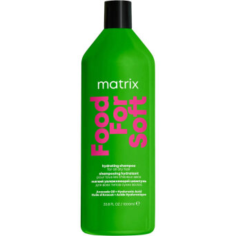 Matrix Total Results Food For Soft Szampon nawilżający do włosów suchych z kwasem hialuronowym 1000ml
