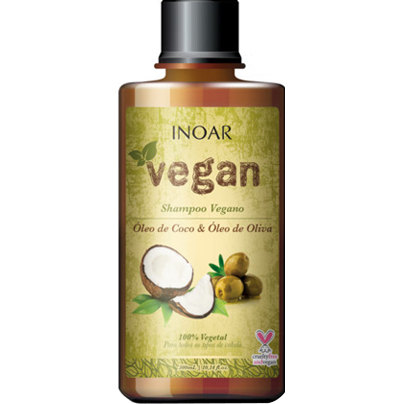 INOAR Vegan szampon nawilżający do włosów nie testowany na zwierzętach 300ml