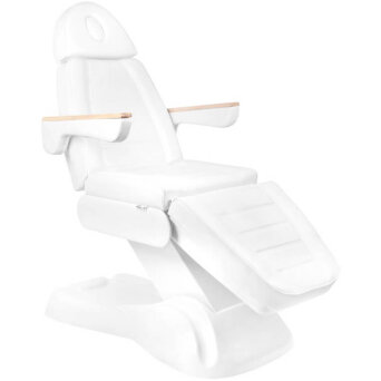 Activ Lux 273B Fotel kosmetyczny 3-silnikowy elektryczny biały, podgrzewany