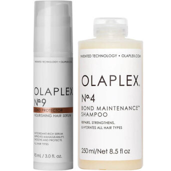 Olaplex No.4 / No.9 - zestaw do regeneracji włosów szampon 250ml i serum 90ml