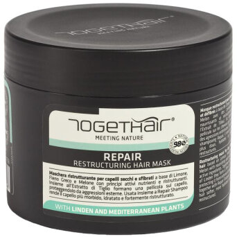 Togethair Repair Naturalna maska regenerująca do włosów zniszczonych i suchych 500ml