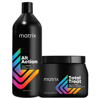Matrix Pro Backbar - zestaw odżywczo oczyszczający do włosów szampon 1000ml i maska 500ml