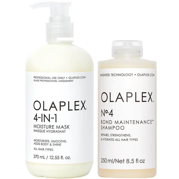 Olaplex 4 i 4-in-1 - zestaw do regeneracji włosów szampon 250ml i maska 370ml