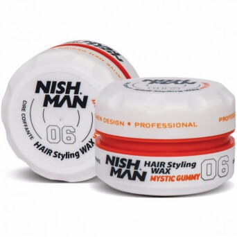 Nishman Styling Wax 06 Gumy pomada do włosów, średnie utrwalenie 150ml