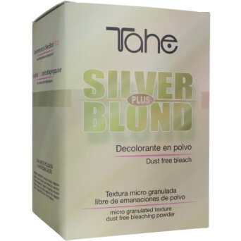 Tahe SILVER BLOND puder do rozjaśniania i dekoloryzacji włosów dla wrażliwej skóry głowy 500g