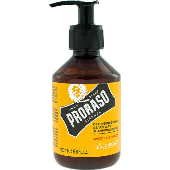 Proraso Wood & Spice szampon do pielęgnacji brody 200ml