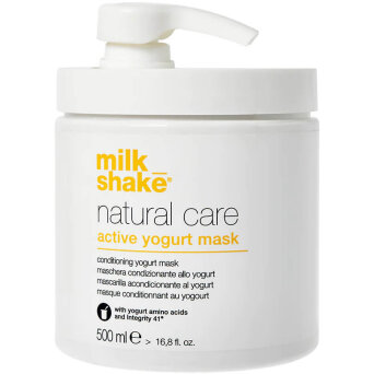 Milk Shake Natural Care Active Yogurt Maska regenerująca do włosów zniszczonych i suchych 500ml