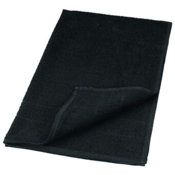 Efalock czarny ręcznik frotte 50x90cm