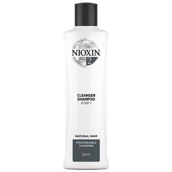 Nioxin System 2 szampon do włosów naturalnych przeciw wypadaniu 300ml