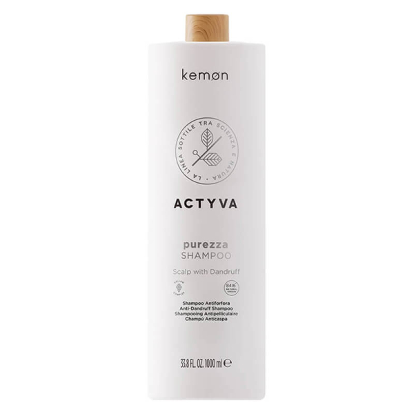 Kemon Actyva Specifici Purezza Szampon przeciwłupieżowy i oczyszczający do włosów 1000ml