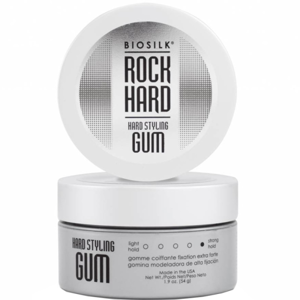 BioSilk Rock Hard Styling Gum guma do stylizacji włosów 54g