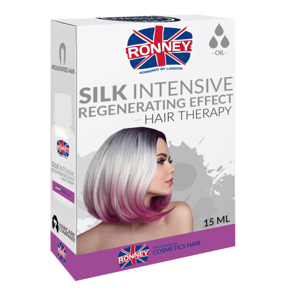 RONNEY Hair Oil Silk Oil regenerujący olejek do włosów 15ml