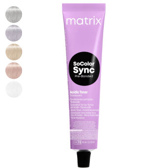 Matrix SoColor Sync Pre-bonded, toner kwasowy (translucent) do włosów 90ml