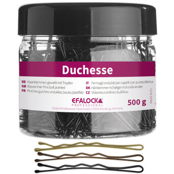 Efalock Professional Duchesse Wsuwki do włosów 5cm, różne kolory 500g