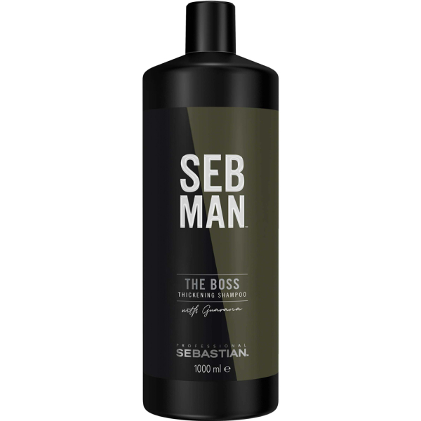 Seb Man The Boss Szampon dodający objętości i odświeżający włosy dla mężczyzn 1000ml