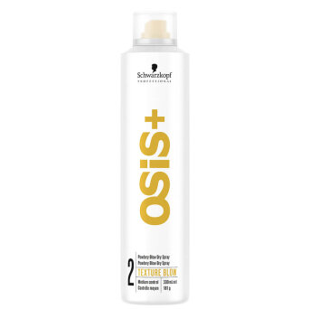 Schwarzkopf Osis+ Texture Blow Dry, suchy spray pudrowy nadający objętość do włosów 300ml