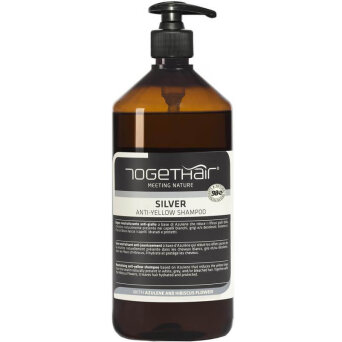 Togethair Silver Anti-Yellow Naturalny szampon neutralizujący żółte odcienie włosów 1000ml